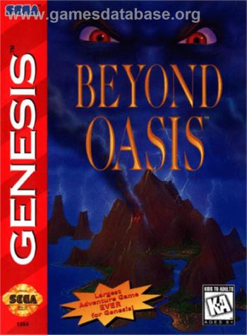 Cover Beyond Oasis for Genesis - Mega Drive